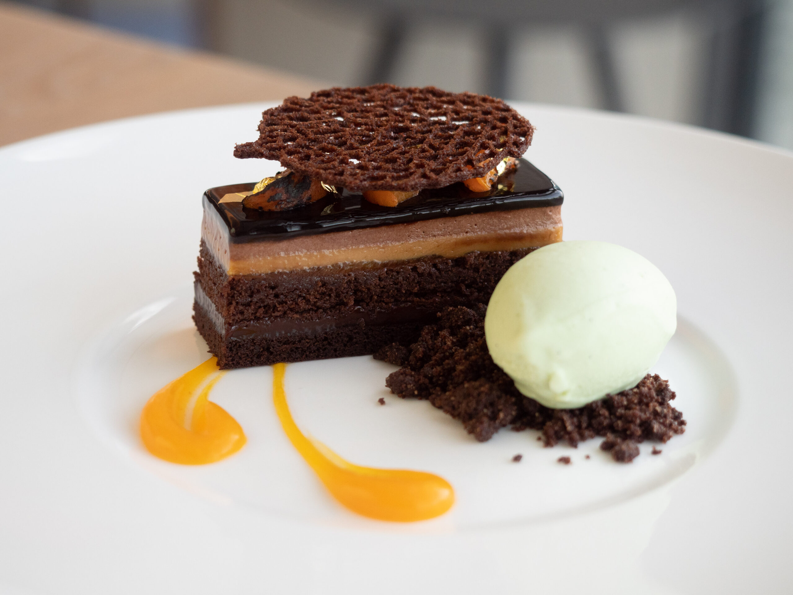 upscale dessert