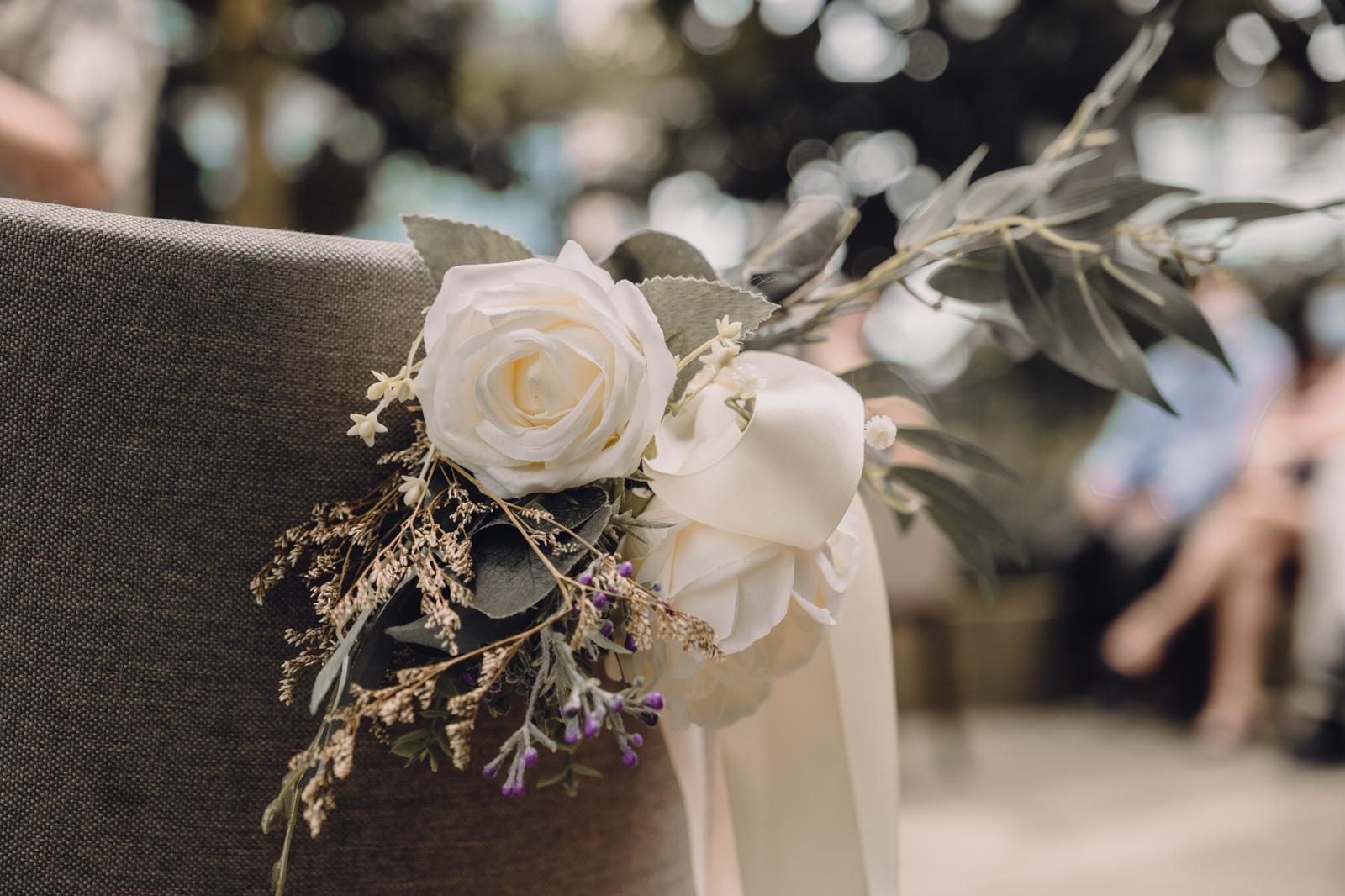 wedding reception setup