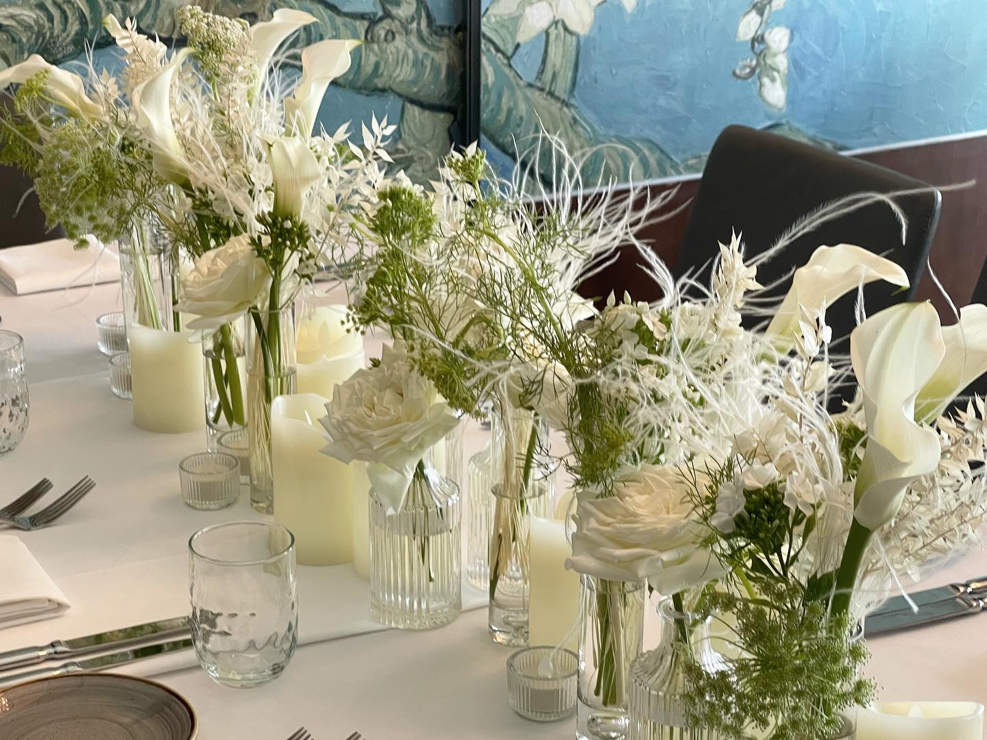 white flowers